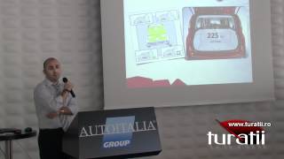 National launch of Fiat Panda in Romania [upl. by Mazel]