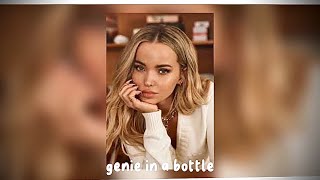 genie in a bottle  dove cameron sped up [upl. by Farika251]