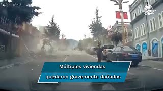 Sismo de 68 grados en China al menos 46 muertos y 16 desaparecidos [upl. by Bremble977]