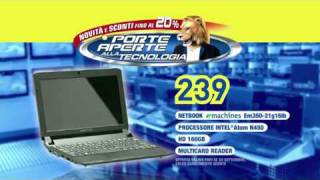 Spot Euronics quotPorte Aperte alla Tecnologiaquot  Acer eMachine [upl. by Aneerhs]