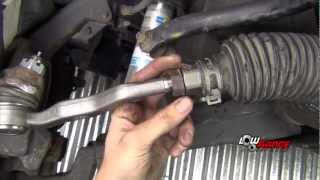 How to Replace Tie Rod Ends Inner amp Outer on a 9604 Toyota Tacoma [upl. by Ielak]