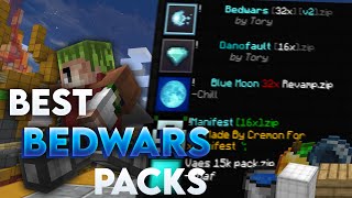 BEST BEDWARS TEXTURE PACKS 16x  32x [upl. by Aneras]