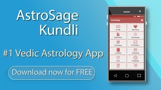 AstroSage Kundli App  Quick Introduction to 1 Astrology App [upl. by Joanna]