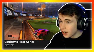 Reacting to the OLDEST Rocket League videos on the internet [upl. by Sacci]