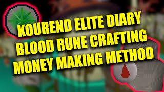 Skilling Can Still Make Money True Blood Altar Runecrafting Guide OSRS [upl. by Ettevol]