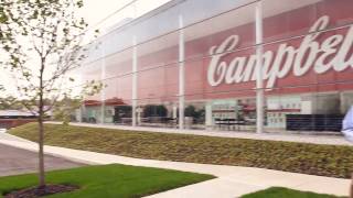 Campbell Soup new Employee HQ Bldg  walkthru tour [upl. by Elleb]