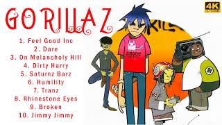 GORILLAZ Full Album 2022  GORILLAZ Greatest Hits  Best GORILLAZ Songs amp Playlist 2022 [upl. by Dumanian]