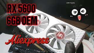 RX 5600 OEM VEINEDA  Unboxing e teste valeu a pena [upl. by Xet987]