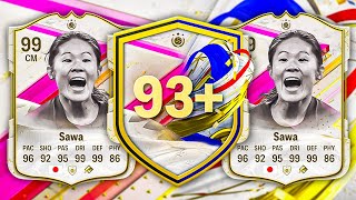 GLITCHED 93 ICON PLAYER PICKS 😱 FC 24 Ultimate Team [upl. by Pfister]