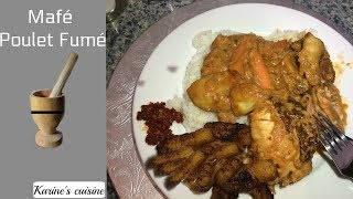 Mafé Poulet Fumé🇸🇳EASY Mafé Smoked Chicken FRENG [upl. by Eiten]