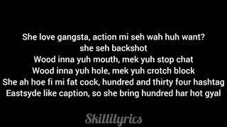 Skillibeng  Badman lyrics [upl. by Ellsworth]