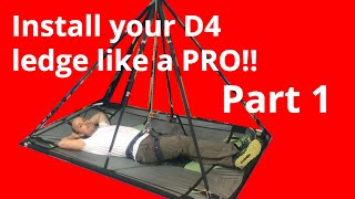 D4 portaledge installation  Part 14 [upl. by Einned]