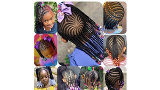 Kids Braids Hairstyles 💯Latest Hairstyles for African Kids [upl. by Kirchner920]