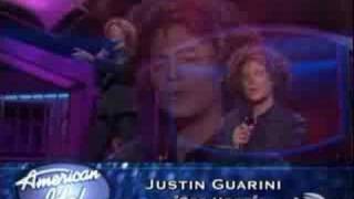 American idol  get here  justin guarini [upl. by Ahsiki740]