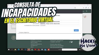 Consulta de Incapacidades  Hacks BH Visión [upl. by Allianora]