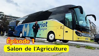 Comment s’Organise le Stationnement des Autocars au Salon de l’Agriculture à Paris  Épisode 1 [upl. by Sidran]