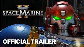 Warhammer 40k Space Marine 2  Official Gameplay Overview Trailer [upl. by Teplica14]