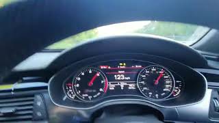 Audi RS6 200 MPH  UK Motorway Speed [upl. by Odnavres672]