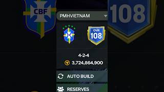 The Best Possible Brazil Squad 🇧🇷 Edited 10 FC25 FCMobile FIFAMobile [upl. by Dutchman702]