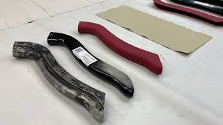 Triumph TR2  TR3  TR3A  TR3B  Trimmed Quarter Elbow Cappings  OEM vs AfterMarket Guide [upl. by Debera]