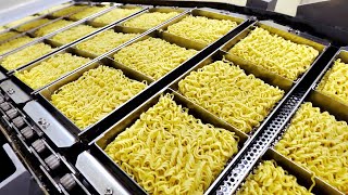 How INSTANT NOODLES Are Made in Factories  1 BILLION NOODLES EVERY YEAR [upl. by Miza900]