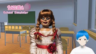 MISTERI HANTU ANNABELLE  SAKURA School Simulator [upl. by Nyrtak]