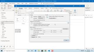 How to Mark an email as Personal or Private or Confidential in Outlook  Office 365 [upl. by Detta]