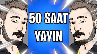 50 SAAT YAYIN KİMLER DAYANA BİLİR  😎 [upl. by Vizza]