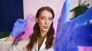 ASMR Cranial Nerve Examination Roleplay 📋 Close up Personal Attention [upl. by Urbanna]