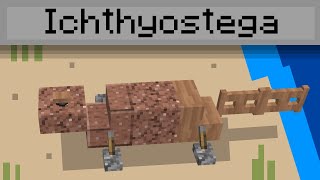 Minecraft  How To Build Ichthyostega [upl. by Rabiah]