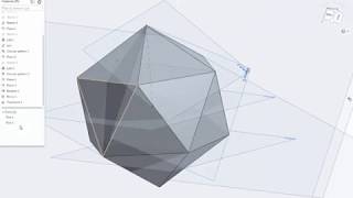 How to Model an Icosahedron in Onshape [upl. by Odilia]