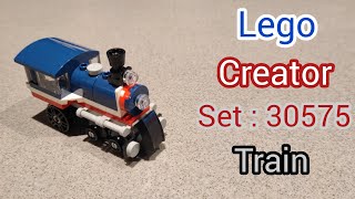 Lego Creator 30575 Train  Pic By Pic Build [upl. by Derreg471]