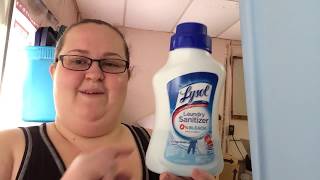 Lysol Laundry Sanitizer Honest Review [upl. by Otila]