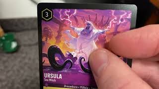 Ravensburger Disney Lorcana TCG Ursulas Return Booster Pack Display [upl. by Ashton]