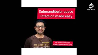 Submandibular space infection made easyDr Harish tennetiSdental clinic [upl. by Ullund]