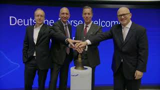 Opening Bell with WisdomTree on the Frankfurt floor WisdomTreeIndia [upl. by Pacorro]