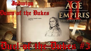 Duel of the Dukes 3  1383  1410  Jadwiga Dawn of the Dukes Campaign  Age of Empires 2 DE [upl. by Shakespeare]