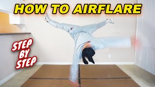 Como Hacer Airflare Breakdance Tutorial  How To Airflare Breakdance Tutorial [upl. by Zabrina]