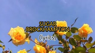 BROCKHAMPTONSUGAR lyrics Spending all my nights alone waiting for you to call me [upl. by Naired]