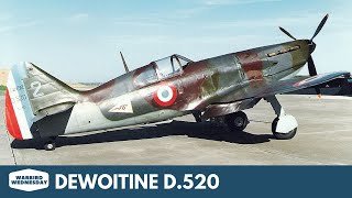 Dewoitine D520  Warbird Wednesday Episode 96 [upl. by Oswal306]