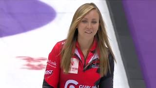 2018 World Cup of Curling  Womens Final Sweden Hasselborg vs Canada Homan [upl. by Nahij]