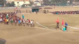 Indian army open bharti 1600 Meter race [upl. by Glendon]