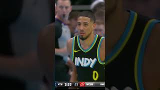 Tyrese Haliburton Records His First Career TripleDouble Against the Celtics  Indiana Pacers [upl. by Eninahs]