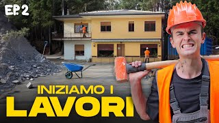 INIZIANO I LAVORI 👷🏻‍♂️ Pinningum EP2  Duri Lavori [upl. by Hazlett]