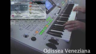 Odissea Veneziana • Yamaha Tyros 3 Demo [upl. by Publias275]