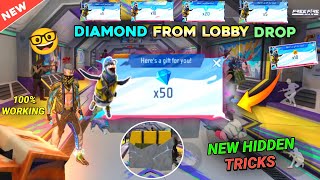 How to Get Unlimited Diamond in Lobby Drop😱  Freefire Lobby Diamond New Trick 2024  Free Diamond [upl. by Kalila97]