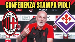 MILANFIORENTINA PIOLI STIZZITO A UN GIORNALISTA FUTURO È INCERTO ANCHE IL TUO [upl. by Ahsilrae]