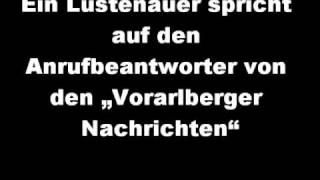 Vorarlberger Nachrichten quoteine Reklamationquot [upl. by Hepzi]