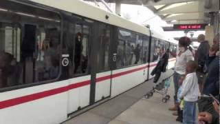 Some St Louis Metrolink Action at the Civic Center Station [upl. by Jard]