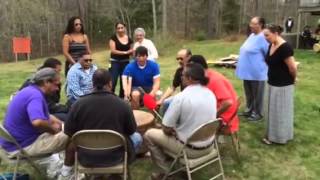 Mashpee Wampanoag Drummers [upl. by Asssilem]